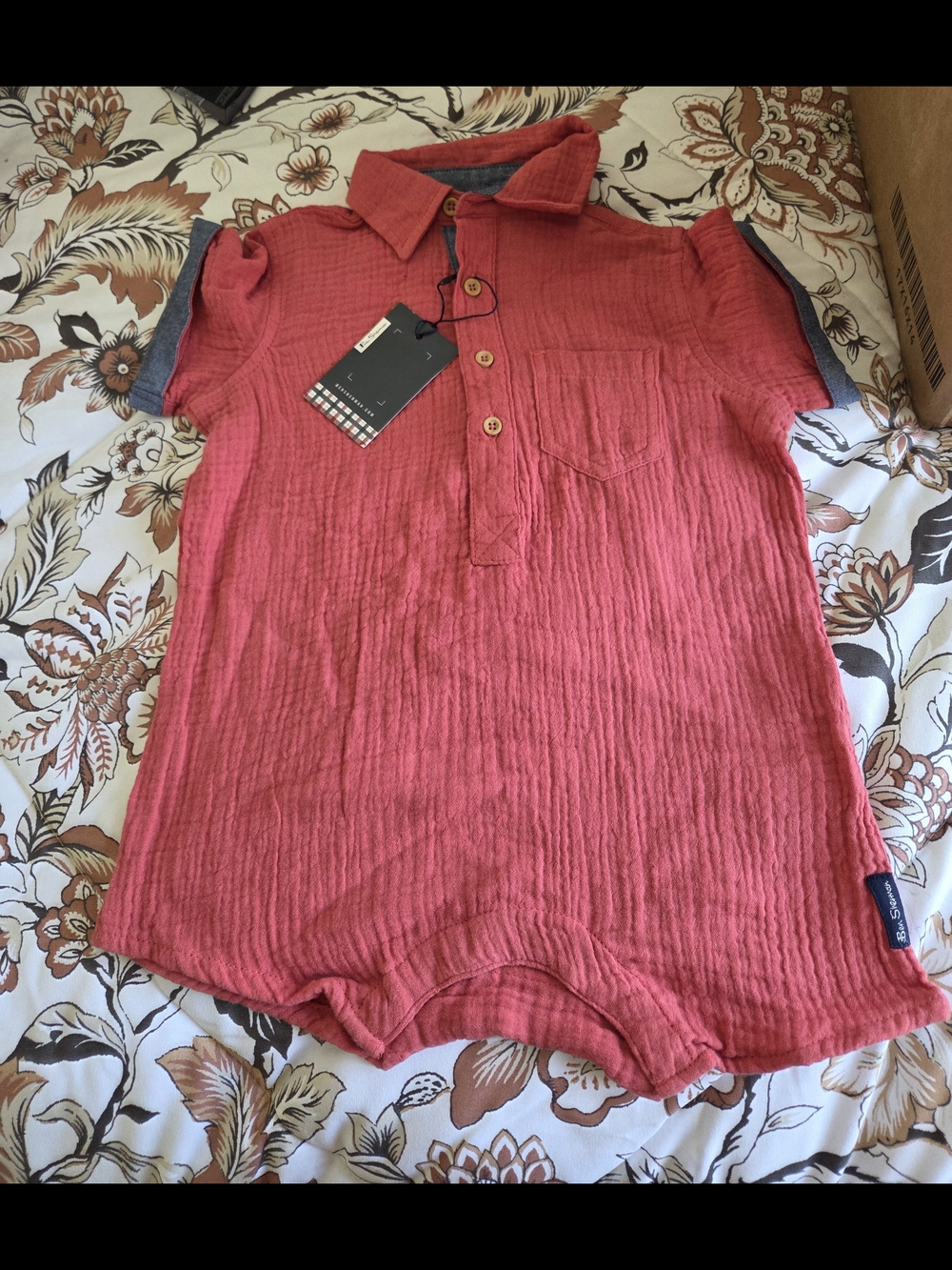 Baby Onesis Ben Sherman Size 18 Months.